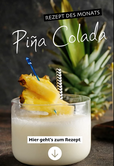 Pina Colada Sommer Getränk Erfrischungsgetränk