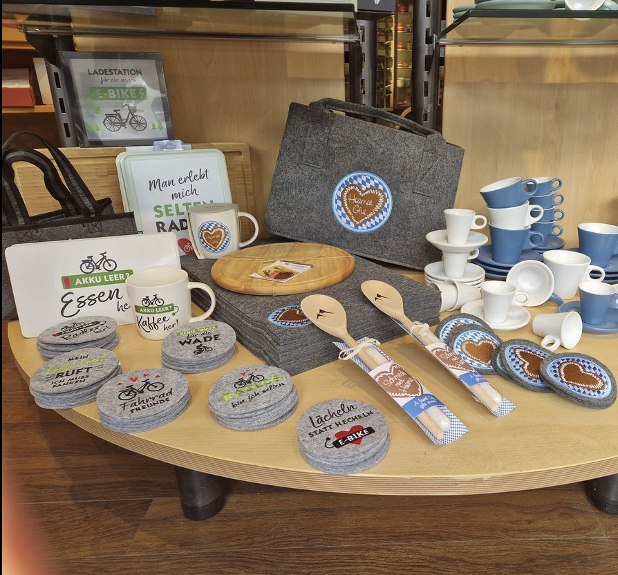 Geschenk Shop Bayrische Geschenke München Fürstenfeldbruck Gröbenzell Maisach Eichenau