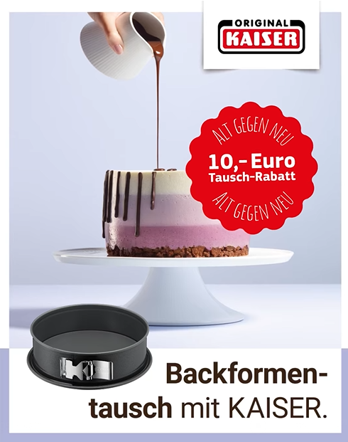 Backformentausch mit Kaiser